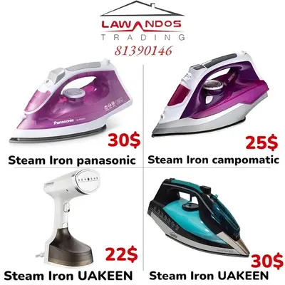 Steam irons