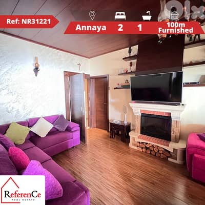 Furnished apartment in Aannaya شقه مفروشة في عنايا Furnished apartment in Aannaya شقه مفروشة في عنايا
