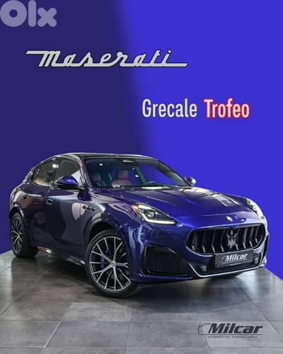 Maserati Grecale Trofeo 2023   132,000$ Offer