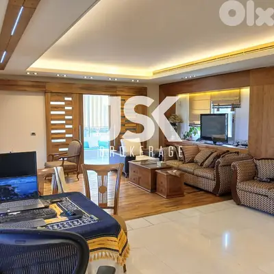 L19038 - Spacious Decorated Apartment For Sale in Baabda