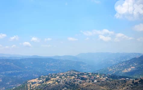 850 SQM Land in Mtein, Metn Overlooking the Mountains & the Ocean