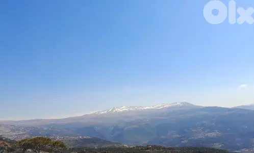 1400 SQM Land in Dhour Choueir Overlooking the Mountains and the Ocean