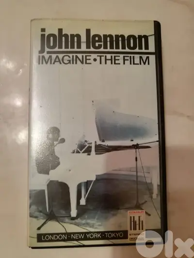 John Lenon "Imagine" the movie VHS
