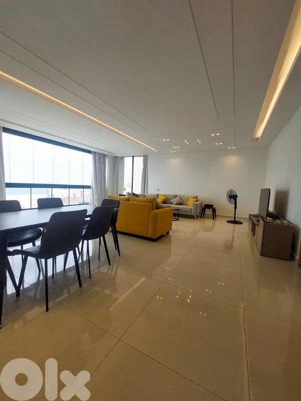 157 SQM Fully Decorated/Equipped Apartment in Jal El Dib with Sea View 0