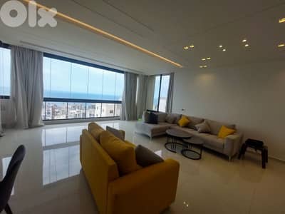 157 SQM Fully Decorated/Equipped Apartment in Jal El Dib with Sea View