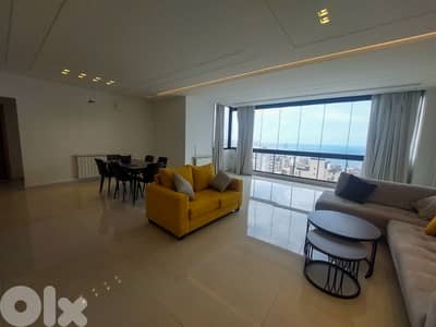 157 SQM Fully Decorated/Equipped Apartment in Jal El Dib with Sea View