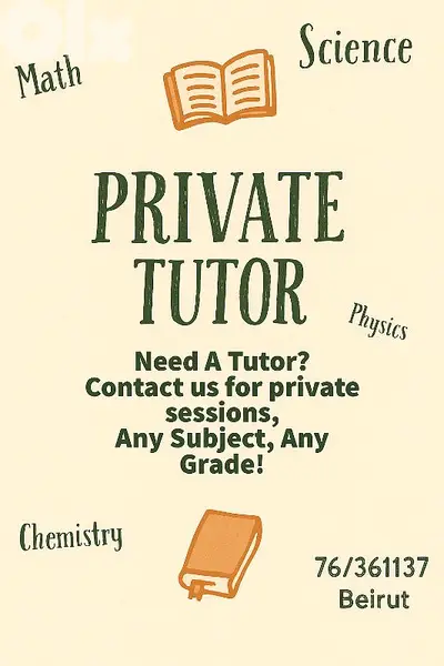 Private Teacher - Tutor