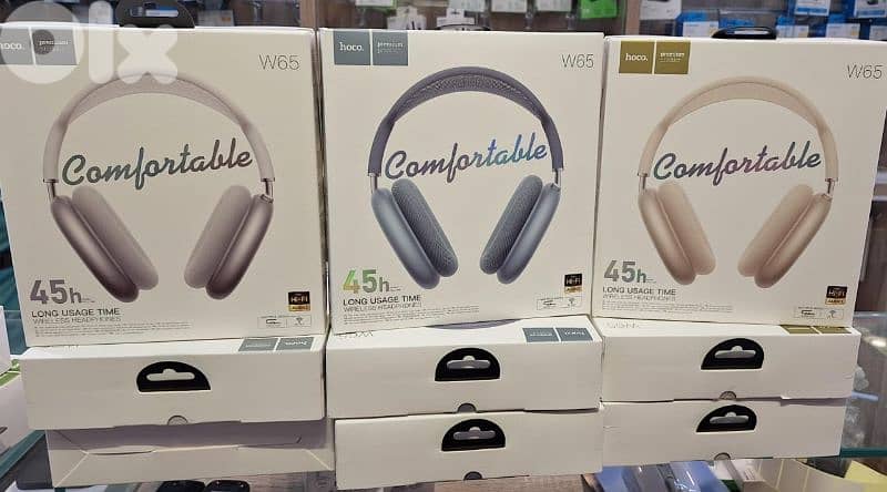 HOCO WIRELESS HEADPHONES W65 1