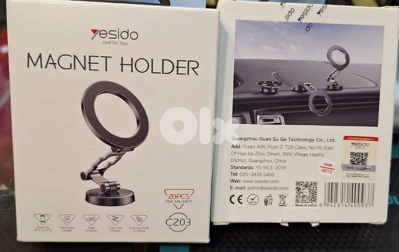 YESIDO MAGNET HOLDER SUPPORTS IP 12 TO IP 15 C203 0