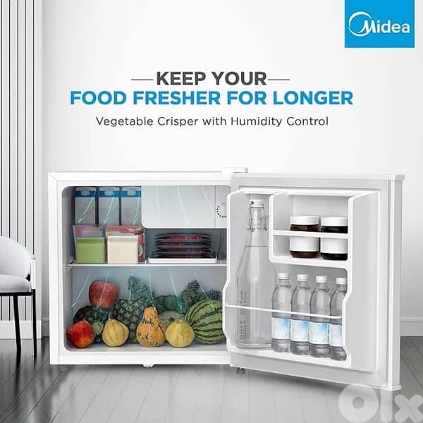 2.5Ft 45L Mini Top Mount Fridge 0