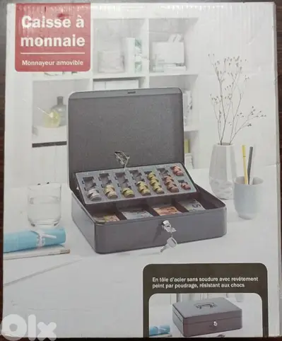 caisse a monnaie cash box