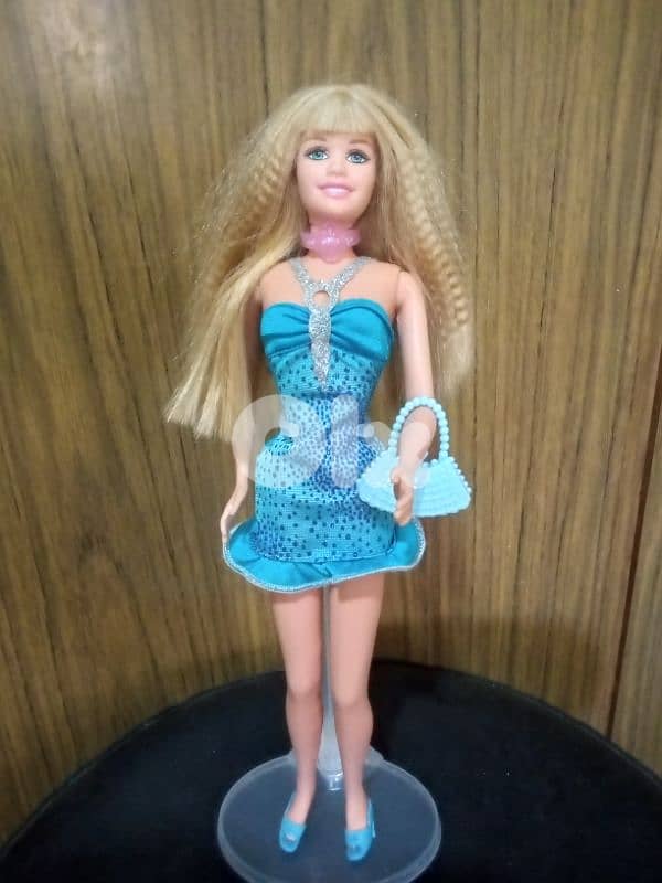 HANNAH MONTANA -HASBRO Rare dressed as new doll+Heel+bag=24$ 0