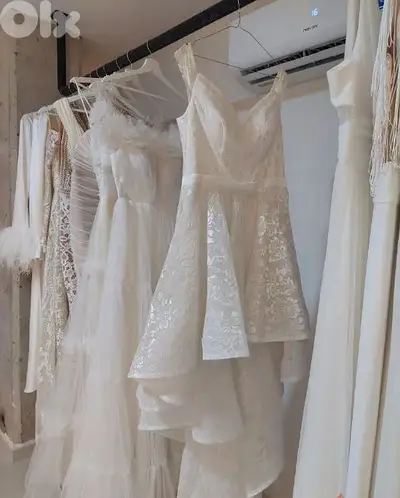 Brand new white dress from Lily Gardens Ashrafiye-150$