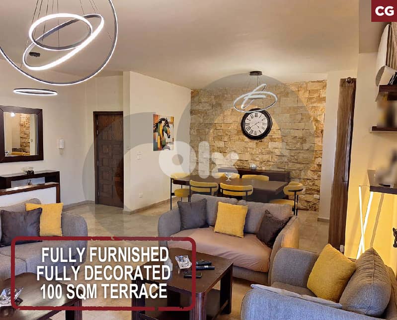 160 sqm Fully Furnished apt with Terrace-Biakout REF#CG125591 0