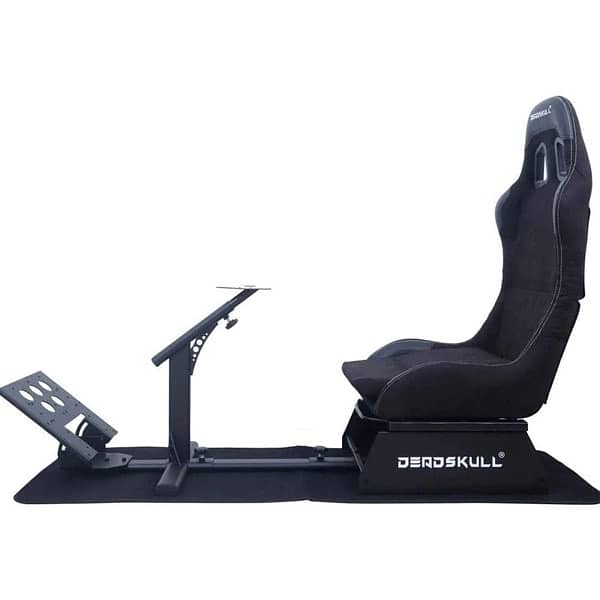 Deadskull Alcantara Racing Seat red/blue/black 6
