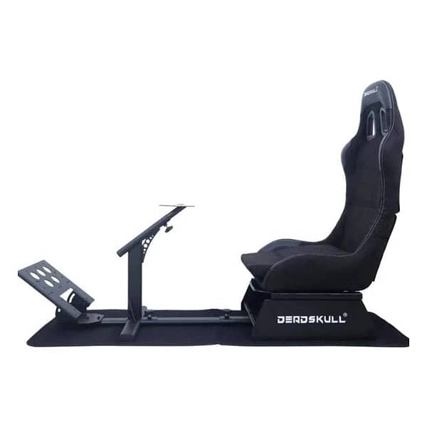 Deadskull Alcantara Racing Seat red/blue/black 7