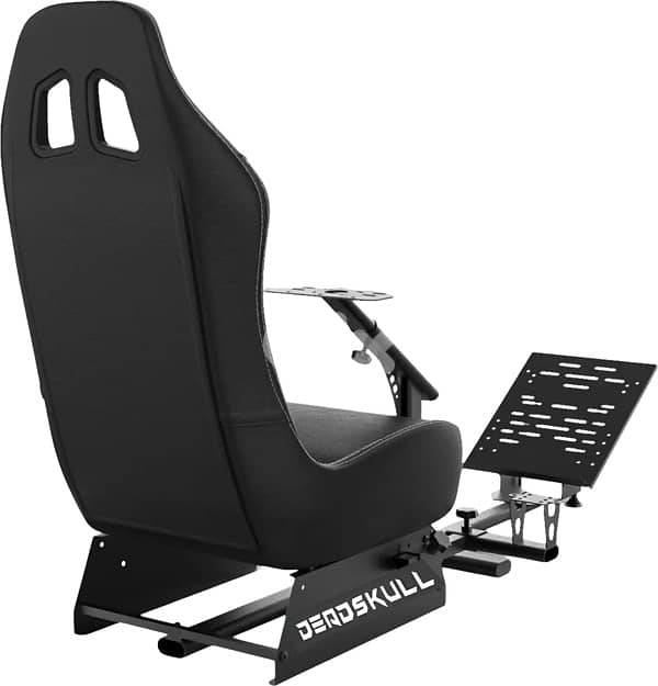 Deadskull Alcantara Racing Seat red/blue/black 11