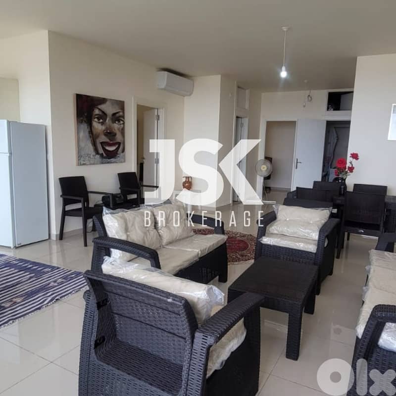 L19052 - Furnished Apartment With Seaview For Sale In Tabarja 0