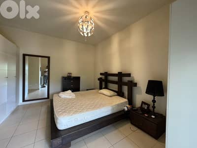 L19055 -Apartment With Garden And Mountain View For Rent in Baabdat