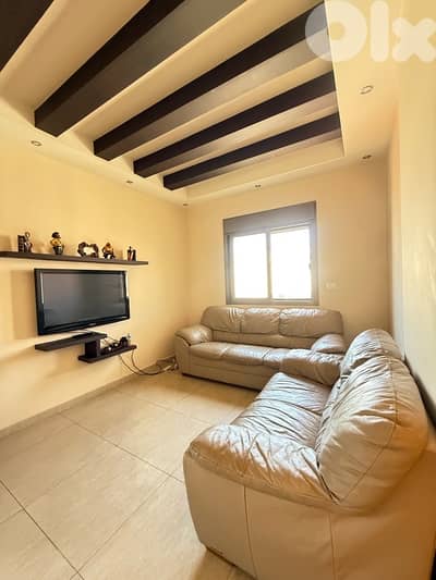 Fully furnished apartment for rent in Adonis with terrace.