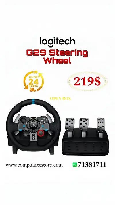 Logitech G29 Steering Wheel