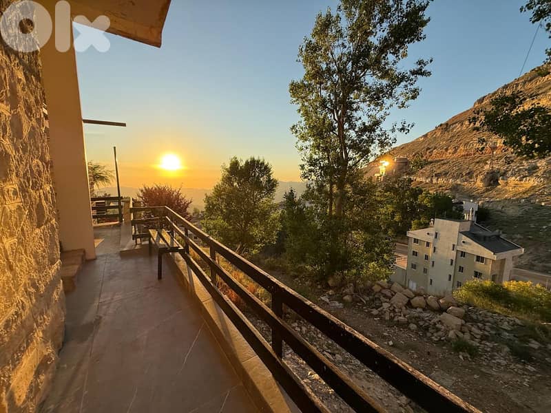 RWK439GZ - Duplex Chalet With Terrace For Sale in Mzaar Kfardebian 4