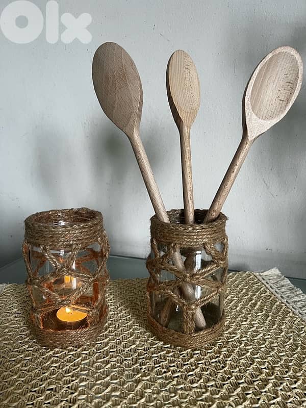 Candle holder Macrame 4
