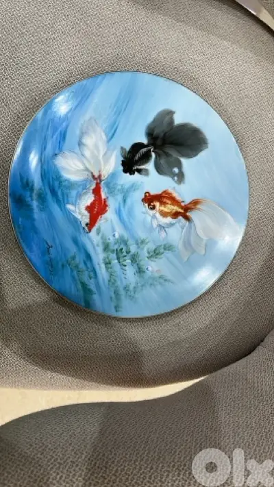 cramic hand made painting