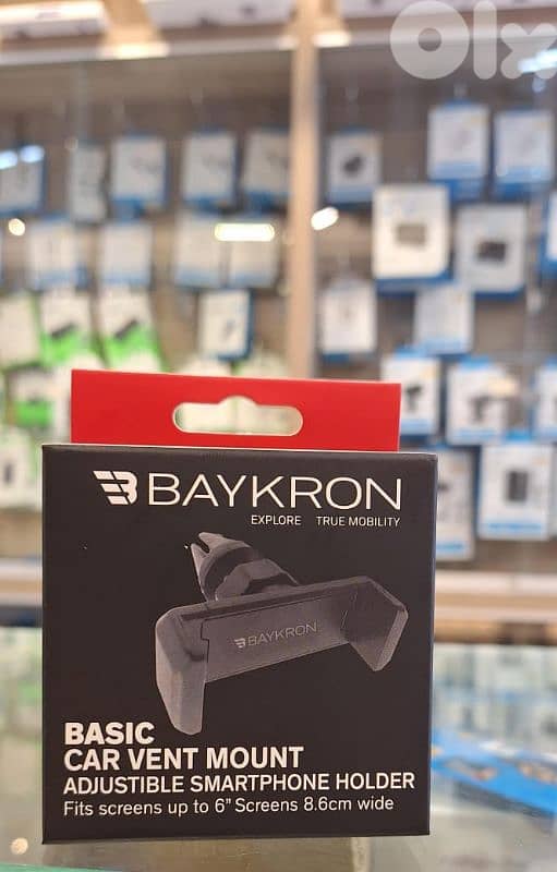 BAYKRON BASIC CAR VENT MOUNT ADJUSTIBLE SAMRT PHONE HOLDER 0