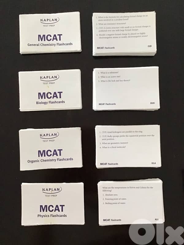MCAT Flashcards & Quicksheets 2