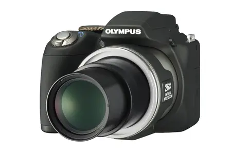 Olympus SP-590UZ 12MP Digital Camera with 26X Wide Angle Optical Dual-