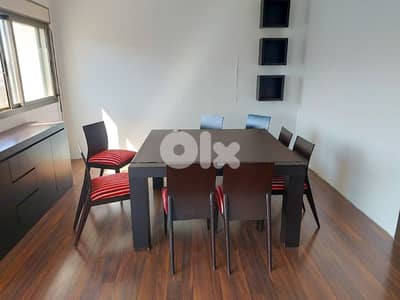 Furnished Apartment in Dbayeh, Metn with Sea and Mountain View.