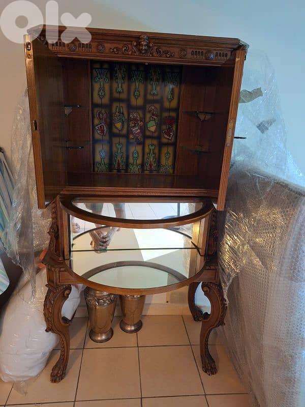 boho style hand carved bar 1