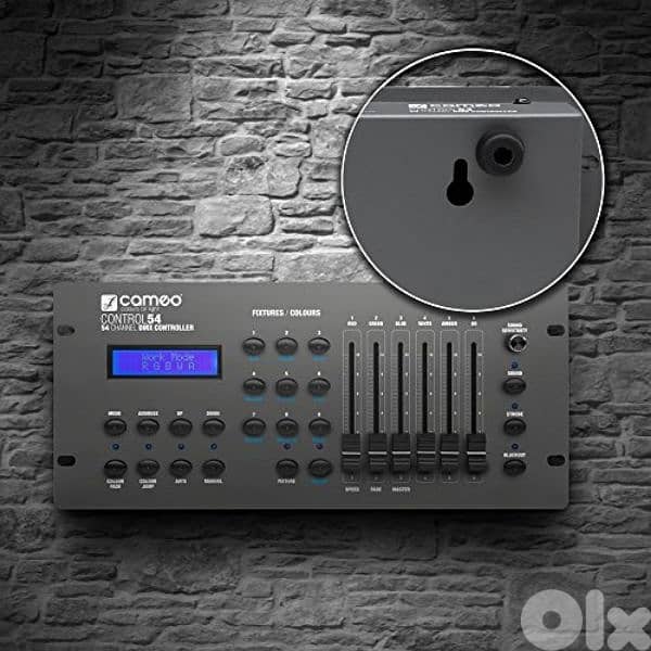 Cameo CONTROL 54 54-Channel DMX Controller, CLCONTROL54 7