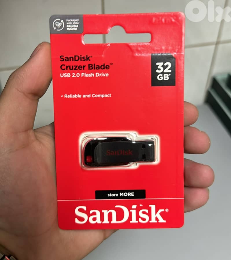 Sandisk cruzer blade 2.0 flash drive 32gb Original & Best offer 0