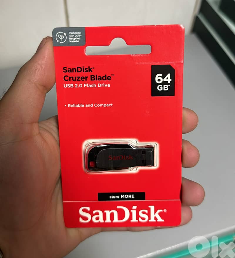Sandisk cruzer blade 2.0 flash drive 64gb Great & Last offer 0