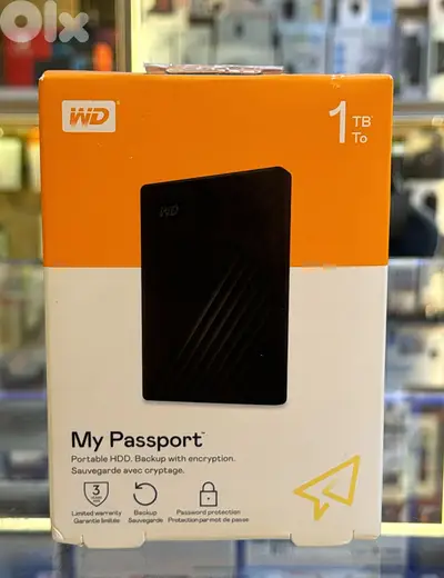 Western Digit My Passport hard disk 1tb Amazing & good offer