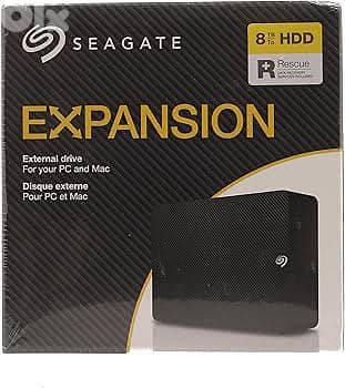 Seagate Expansion Desktop 8tb external drive HDD 0
