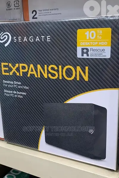 Seagate Expansion Desktop 10tb external drive HDD Exclusive & new offe