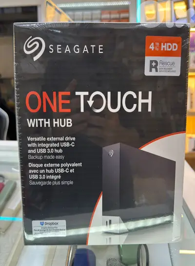 Seagate One touch hub 4tb external hard drive