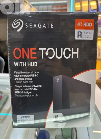 Seagate One touch hub 4tb external hard drive Original & Best offer