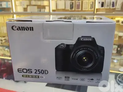 Canon Camera EOS 250D EF-S 18-55 III  IS STM Kit Great & Last offer
