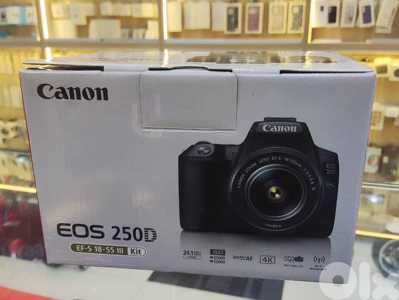 Canon Camera EOS 250D EF-S 18-55 III  IS STM Kit Great & Last offer 0