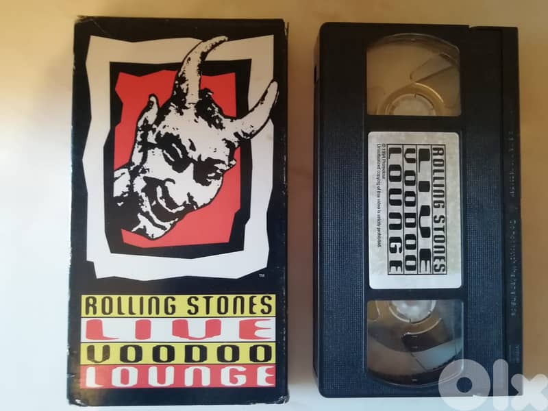 The Rolling Stones – Live Voodoo Lounge VHS 0