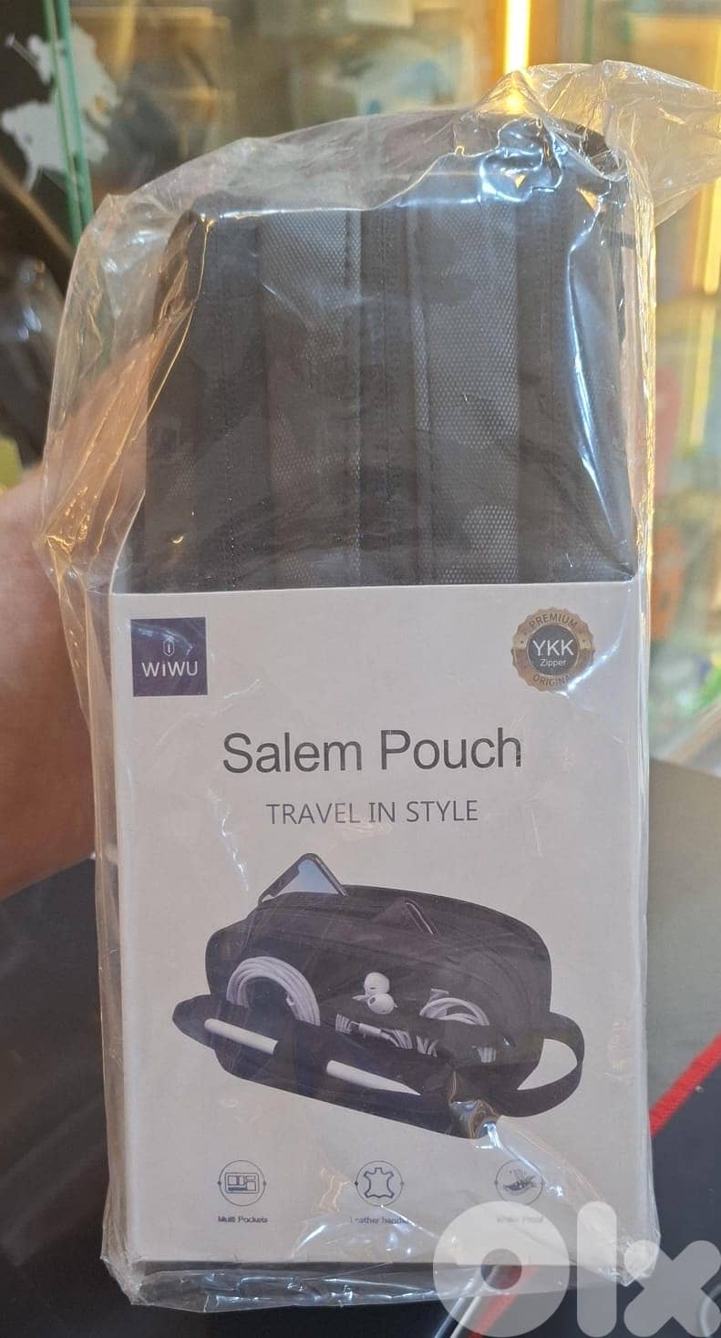 Wiwu Salem pouch pattern black 0