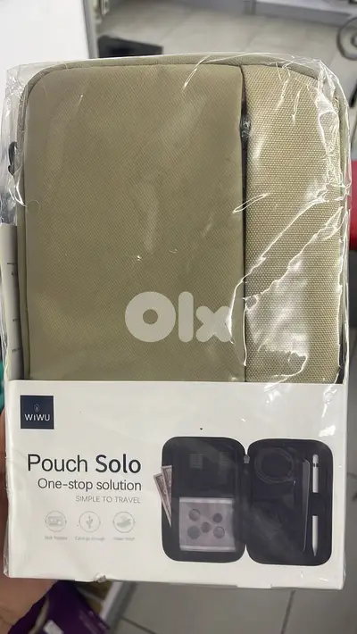 Wiwu pouch solo beige