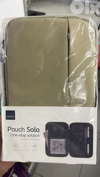 Wiwu pouch solo beige Amazing & good offer