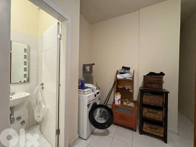 L19056 - Furnished Apartment with Garden And View For Sale in Baabdat