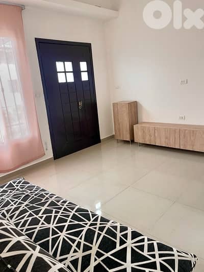 Private street two room with a beautiful terrace in central jbeil