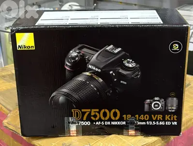NIKON Camera D7500 with 18-140mm Vr Kit